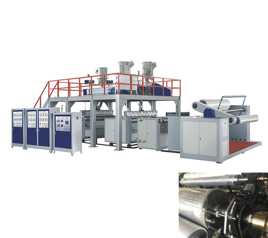 High Speed 2/3/4/5/6/7 Layers Air Bubble Film Extrusion Machine (Three